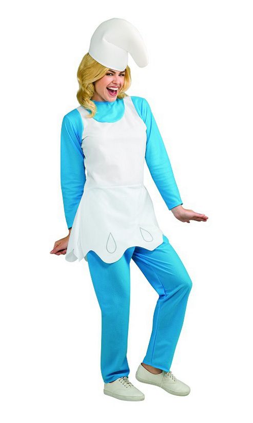 Image of Smurfette - Adult Costume Size: 10-14