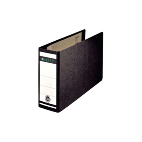 Image of Leitz Board Lever Arch File A5 Oblong Black 31071-95