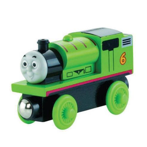 Image of Fisher Price Thomas Friends Wooden Railway Percy Mattel