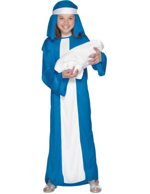 Image of Child Virgin Mary Costume Large