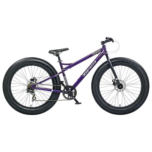 Image of Coyote Fat Tyre 17" Mountain Bike, Purple