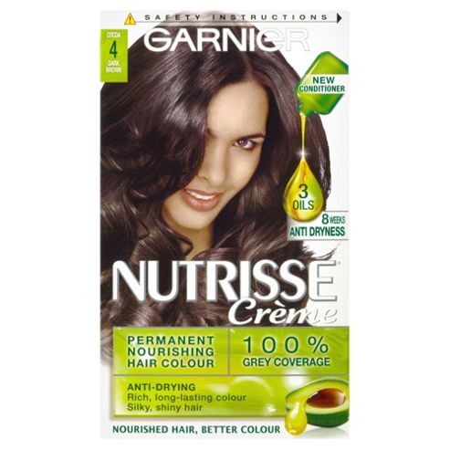 Image of Garnier Nutrisse Cocoa 4 Dark Brown