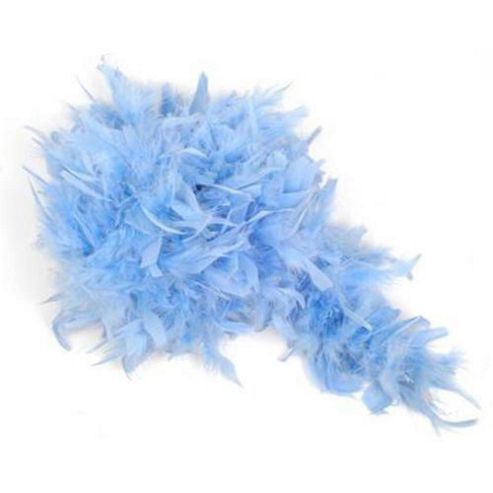 Image of F122 Chandelle Boa Baby Blue