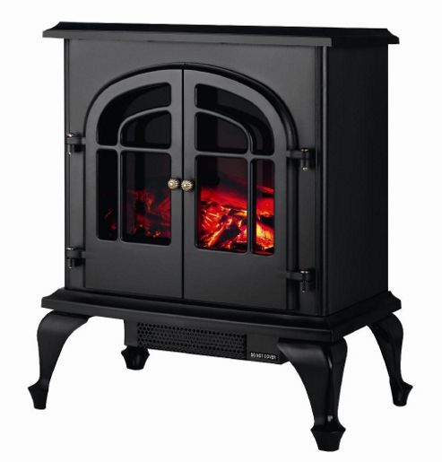 Image of Wl46001 Warmlite 2000w Log Effect Stove Fire