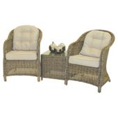 Mazerattan Lounge Set 3pc