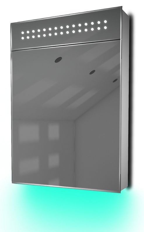 Image of Ambient Audio Bathroom Cabinet With Bluetooth, Shaver Socket & Sensor K115taud