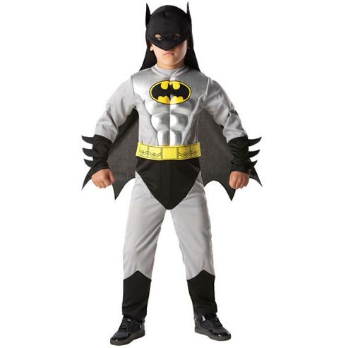 Image of Batman Metallic Classic - Child Costume 7-8 Years