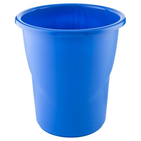 Image of Tesco Kids Plastic Bin, Blue