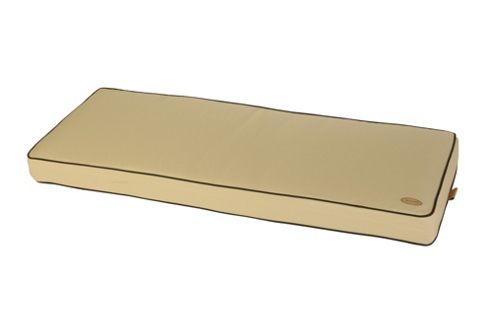 Image of Glencrest Seatex Bespoke 2 Seater Bench Cushion - Natural