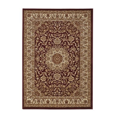 Image of Think Rugs Regency Red/beige Tranditional Rug - 80 Cm X 140 Cm (2 Ft 8 In X 4 Ft 7 In)