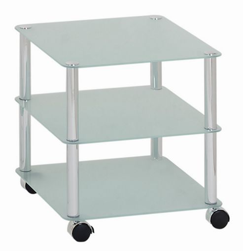 Image of Urbane Designs France Trolley Side Table - Grey