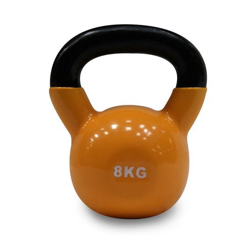 Image of Body Power 8kg Vinyl Coated Kettle Bell (x1)