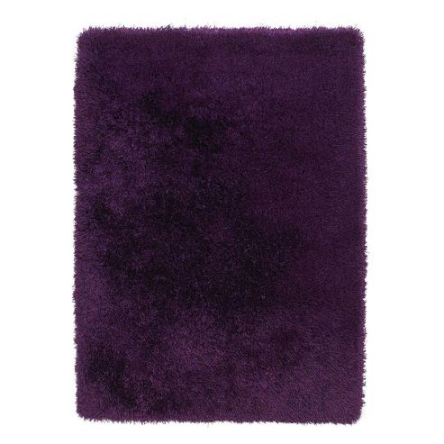 Image of Oriental Carpets & Rugs Monte Carlo Purple Rug - 60cm X 115cm