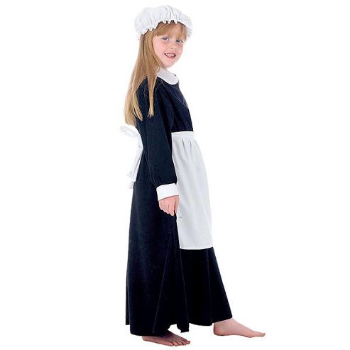 Image of Elsie The Parlour Maid - Child Costume 6-7 Years