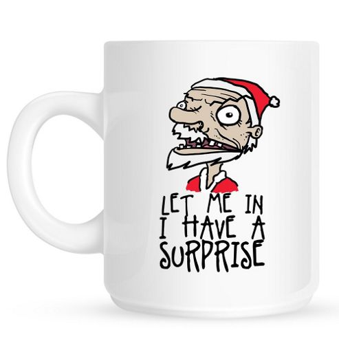 Image of Creepy Santa 10oz Ceramic Mug