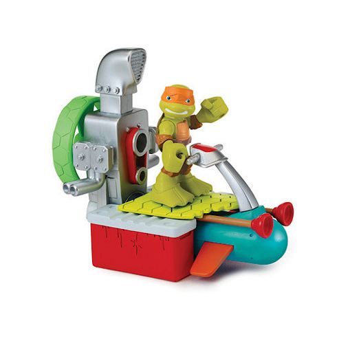 Image of Teenage Mutant Ninja Turtles Half-shell Heroes Sewer Cruiser With Diver Mikey