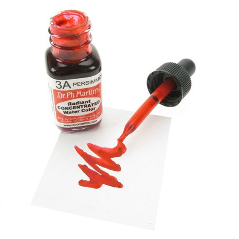 Image of Dr. Ph. Martin's Radiant Concentrated Watercolours - Persimmon