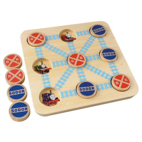 Image of Thomas And Friends Wooden Tic Tac Toe Game