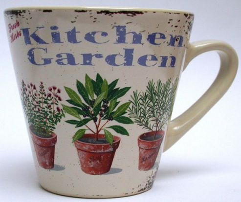 Image of Martin Wiscombe Grow Your Own Design Mug, Kitchen Garden
