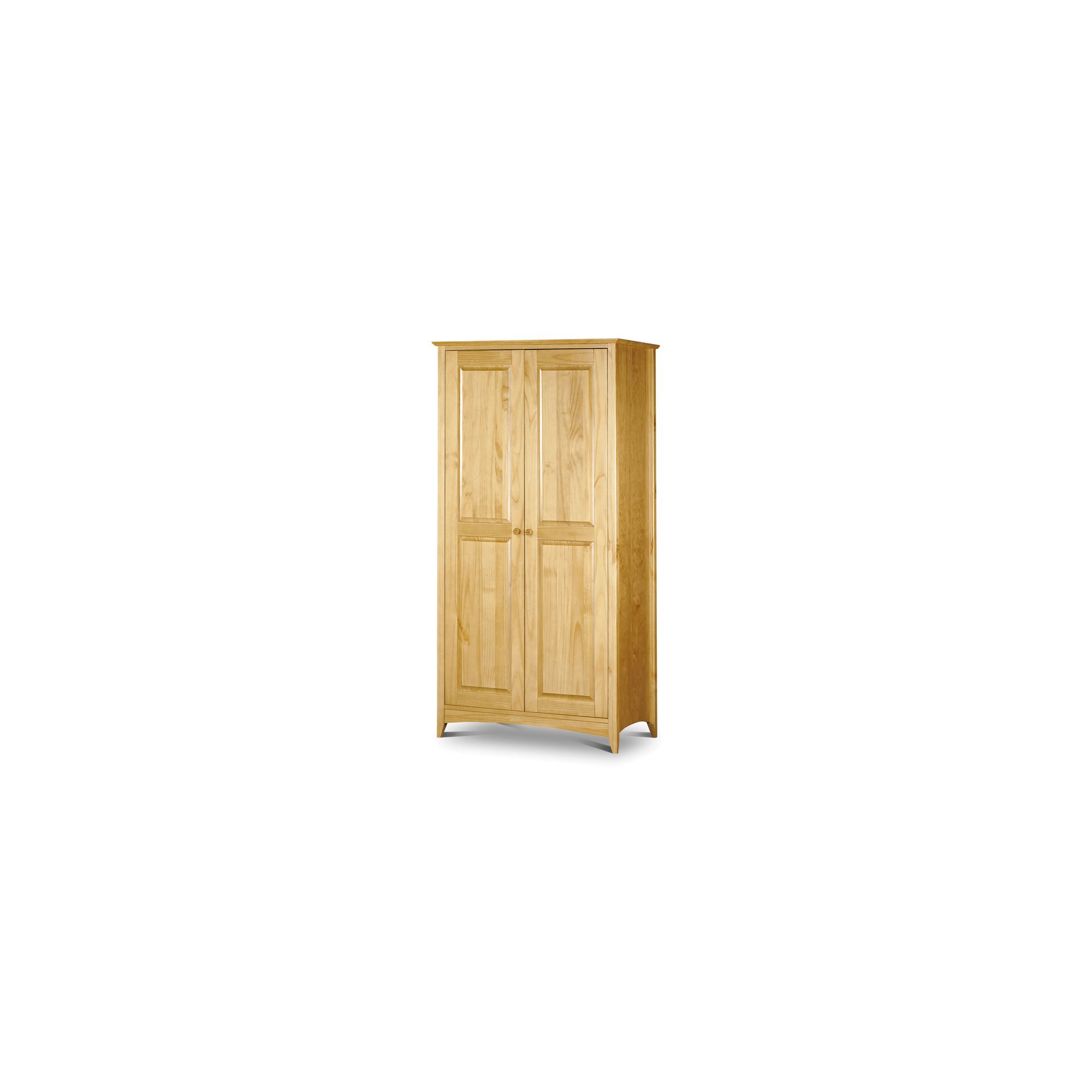 Julian Bowen Kendal 2 Door Wardrobe in Solid Pine at Tesco Direct