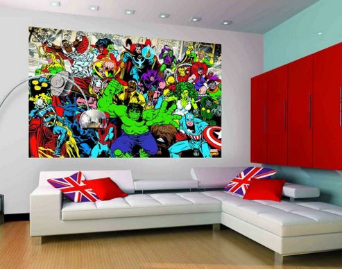 Image of 1wall Marvel Wall Mural