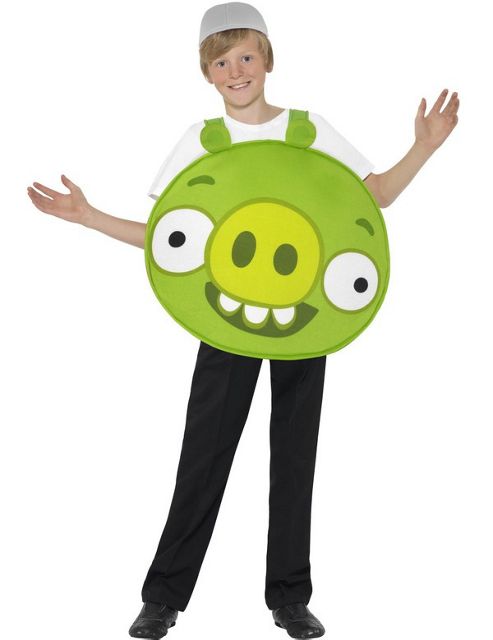 Image of Angry Bird Green Pig - Child Costume 10-12 Years