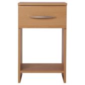 Ashton 1 Drawer Bedside Cabinet Beech
