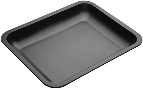 Image of Kitchen Craft Master Class Non-stick Sloped Large Roasting Pan 39cm X 31cm X 5cm