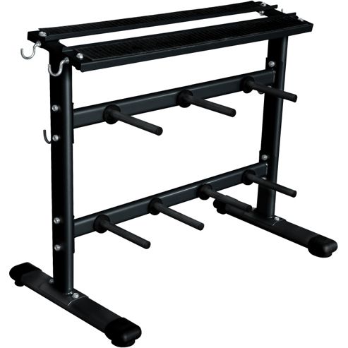 Image of Marcy Standard Weight Plate & Dumbbell Storage Rack