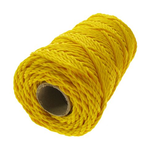 Image of Polycord 75mt Reel - Yellow