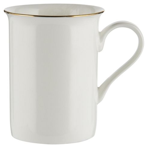 Image of Tesco Fine Bone China Gold Rim Mug