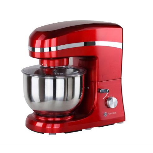 Image of Homegear Electric 1500w Food Stand Mixer+5 Litre Bowl+lid+ 3 Tools Red