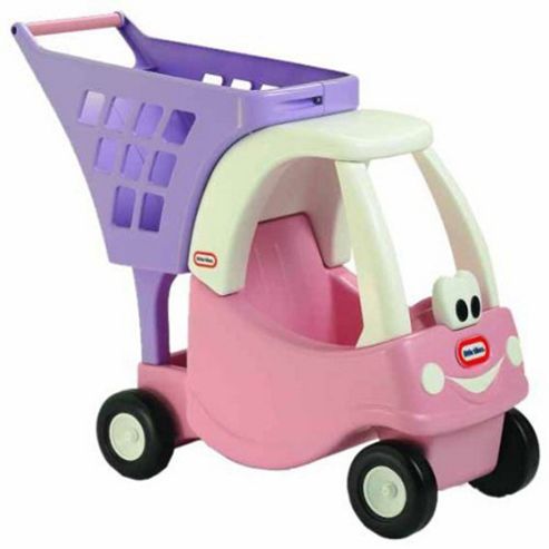 Image of Little Tikes Princess Cozy Shopping Cart