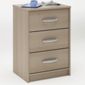 Altruna Elmont Bedside Cabinet in Light Oak Veneer