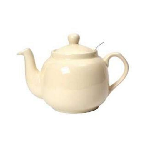 Image of London Pottery Farmhouse Filter Teapot, 2 Cup, Ivory