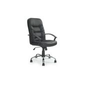 Eliza Tinsley High Back Leather Executive Chair in Black