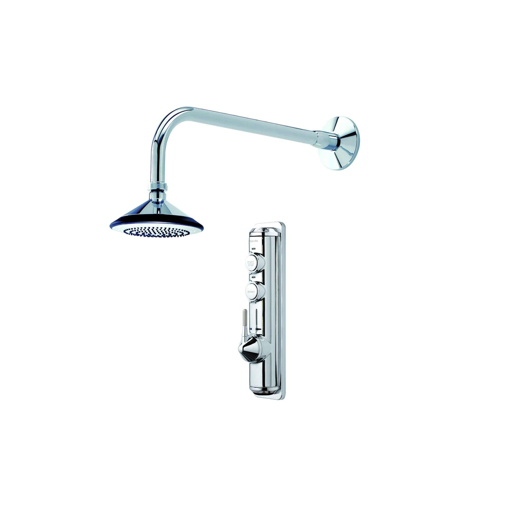 Aqualisa Axis Digital Concealed Shower with Fixed Head (Wall Mounted) at Tesco Direct