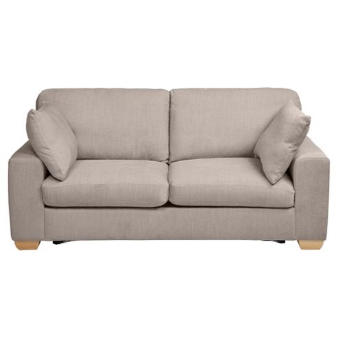 Image of Whitstable Tweed Sofa Bed, Pebble
