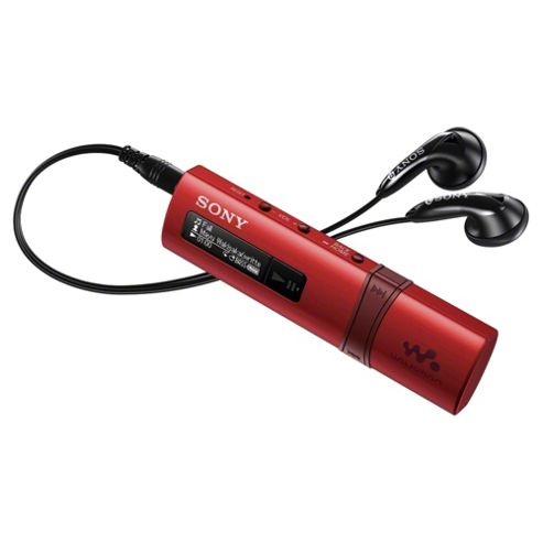 Image of Sony Nwzb183 4gb Red Mp3 Player Usb Style