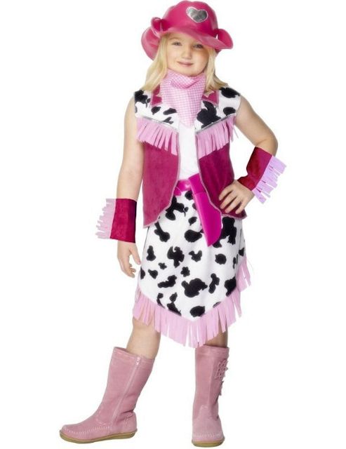 Image of Child Rodeo Cowgirl Costume Medium