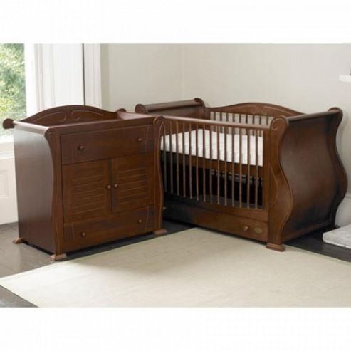 Image of Tutti Bambini Marie 2 Piece Room Set - Walnut