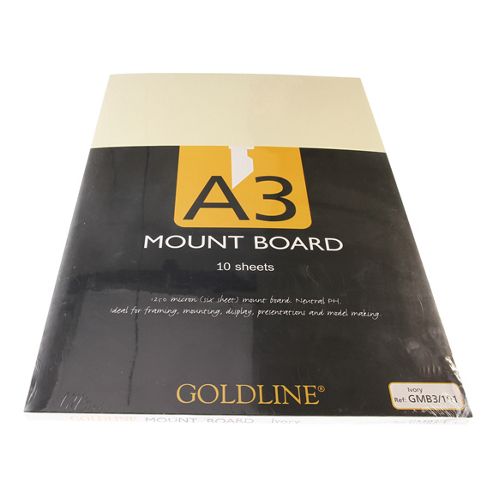 Image of Mountboard A3 Ivory - 10pk