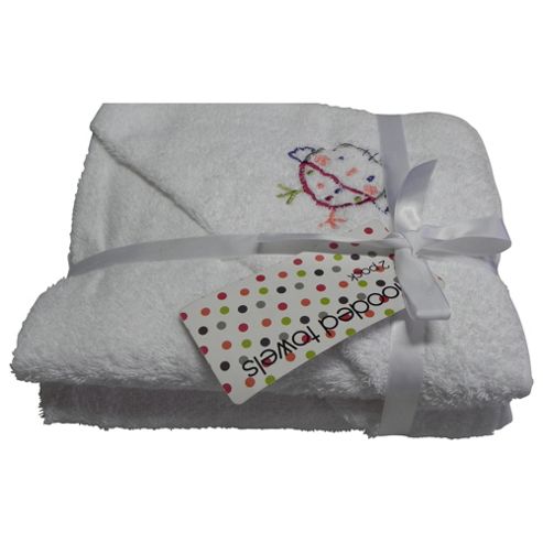 Image of Hooded Towel Ct Cotton Tail Red Kite