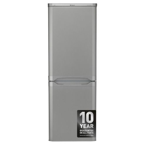 Image of Hotpoint Nrfaa50s Freestanding Fridge Freezer, 55cm, A+ Energy Rating, Silver
