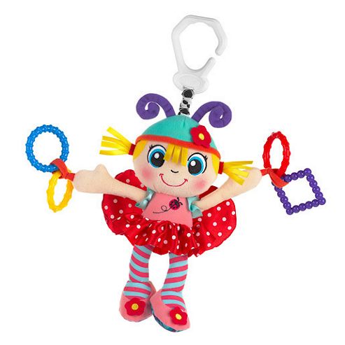 Image of Playgro Activity Friend Lulu Ladybird - Pink