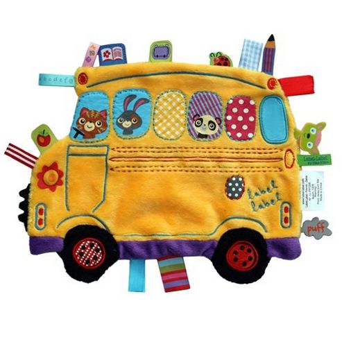 Image of Label Label Holiday Comfort Blankie (school Bus)