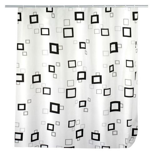Image of Wenko Quadro Shower Curtain