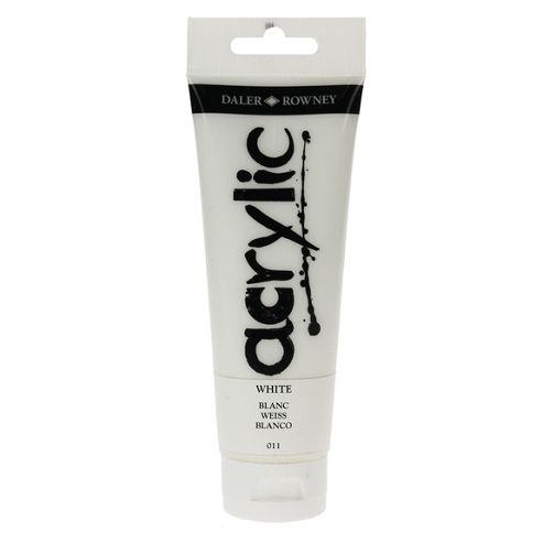 Image of Daler Graduate Acrylic White 120ml