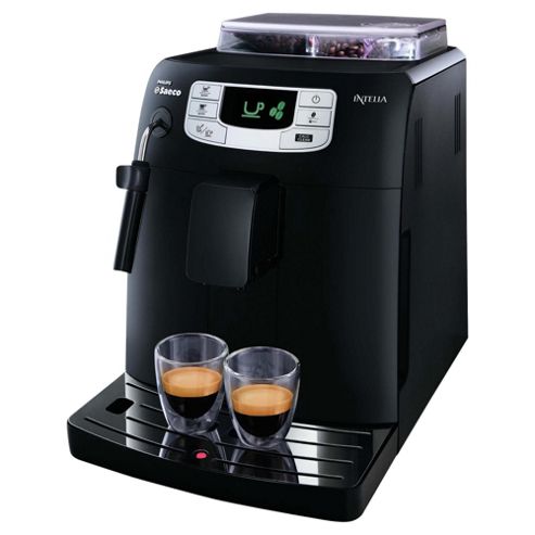 Image of Philips Saeco Hd8751/88 Intelia Focus Espresso Coffee Machine - Black