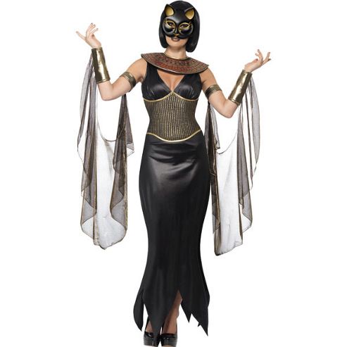 Image of Bastet The Cat Goddess - Adult Costume Size: 12-14